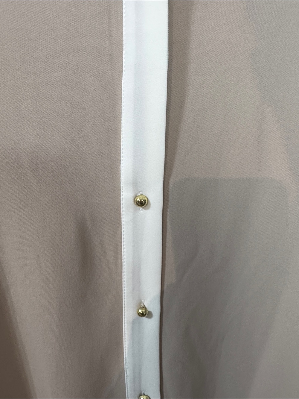 (Sizes 14,16) Calvin Klein Khaki, Black and Cream Shirt Dress - Picture 10 of 12